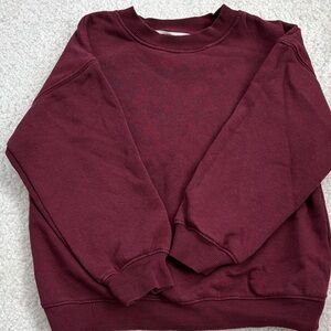 H&M Burgundy Kids Sweatshirt